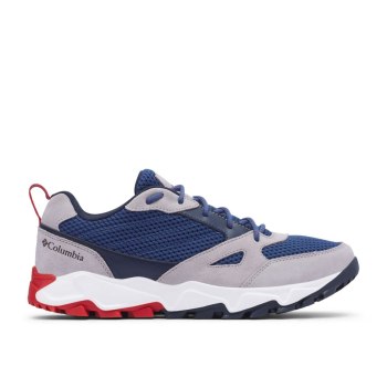 Columbia Ivo Trail Breeze Wide - Sneaker Herren DunkelGrau Rot - YXIP47219